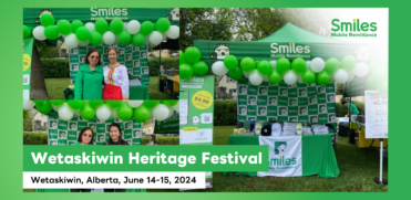 Smiles attended Wetaskiwin United Heritage Festival